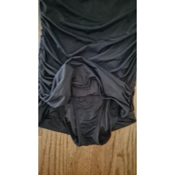 Ivanka Trump Ruched Slimming One-piece Bathingsuit Swimsuit Women's Size 6l - Picture 2 of 5